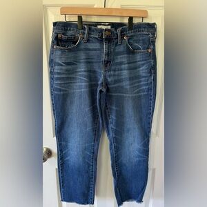 Madewell The slim boyfriend jeans. Sz 30